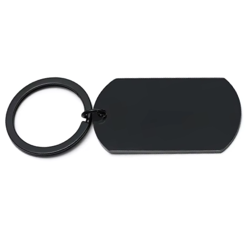 50 Stück Schwarze Schlüsselanhänger-Ringe – Edelstahl, 1,2 & 1,5 Cm, Für Hundemarken & DIY-Projekte