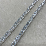 925 Sterling Silber Königskette 5mm - 60cm / 65cm