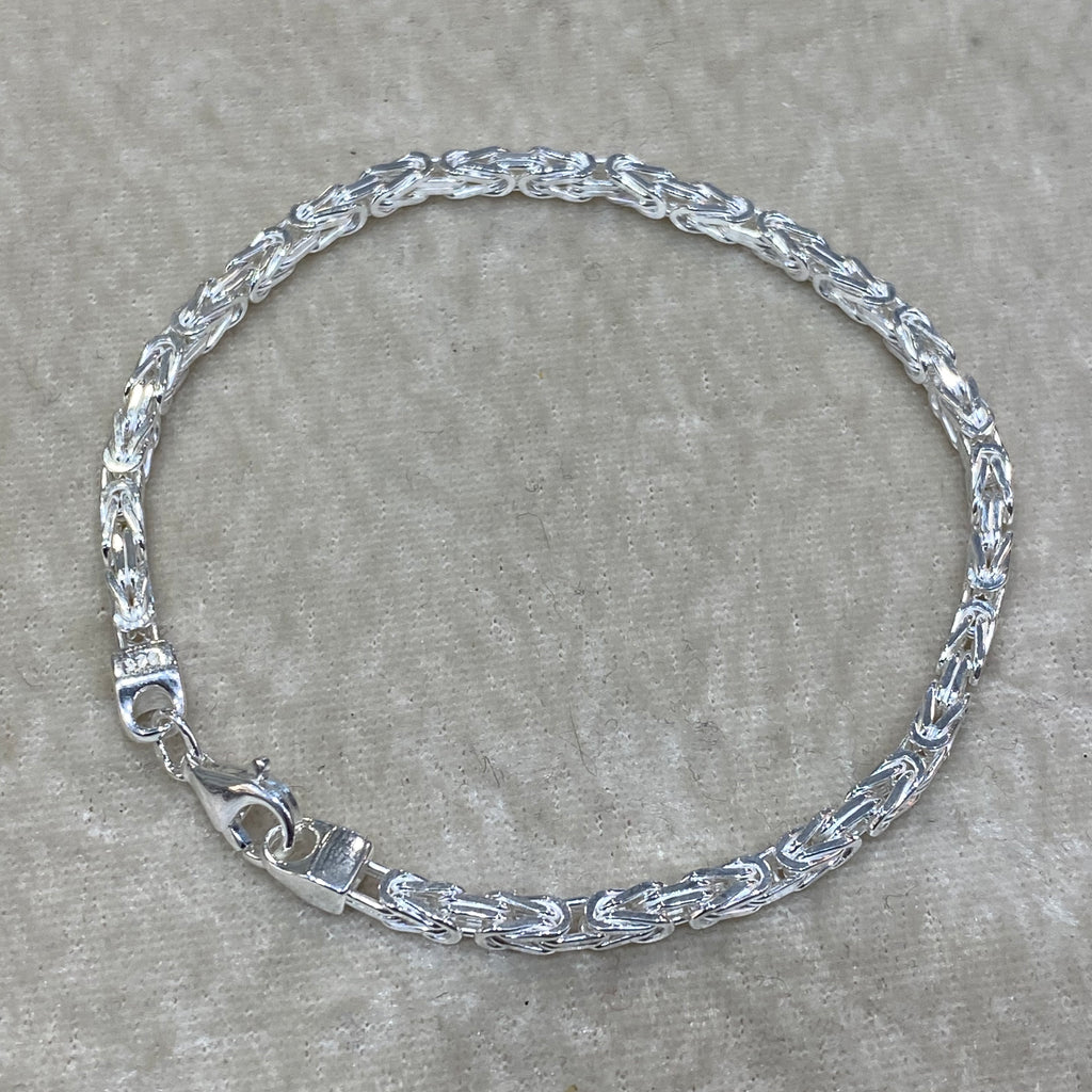 925 Sterling Silber Königsketten Armband 3mm Izmir | IzmirJuwelier Juwelier –