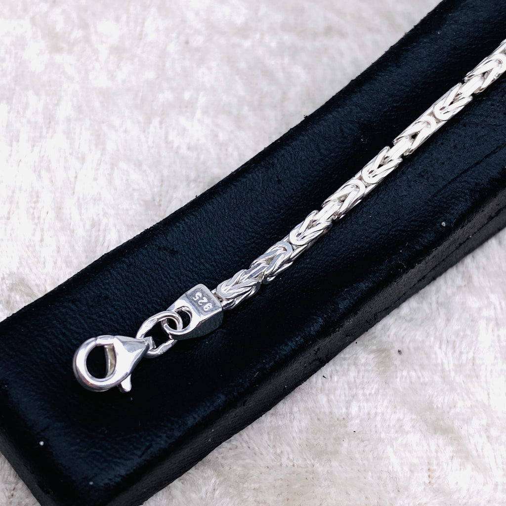 | Juwelier Königsketten Silber - 925 Armband 2.2mm Sterling 19cm IzmirJuwelier – Izmir